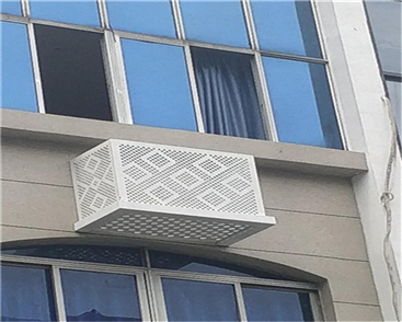 铝雕花空调外机罩